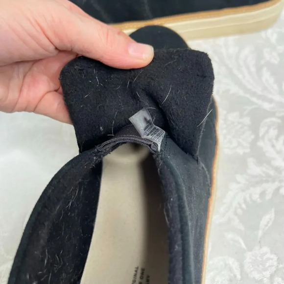 TOMS Paxton Bootie Black Slip On Ankle‎ Pull Tab Fashion Sneaker Women's Size 11 - Picture 5 of 9